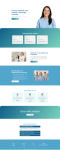 Print landing page